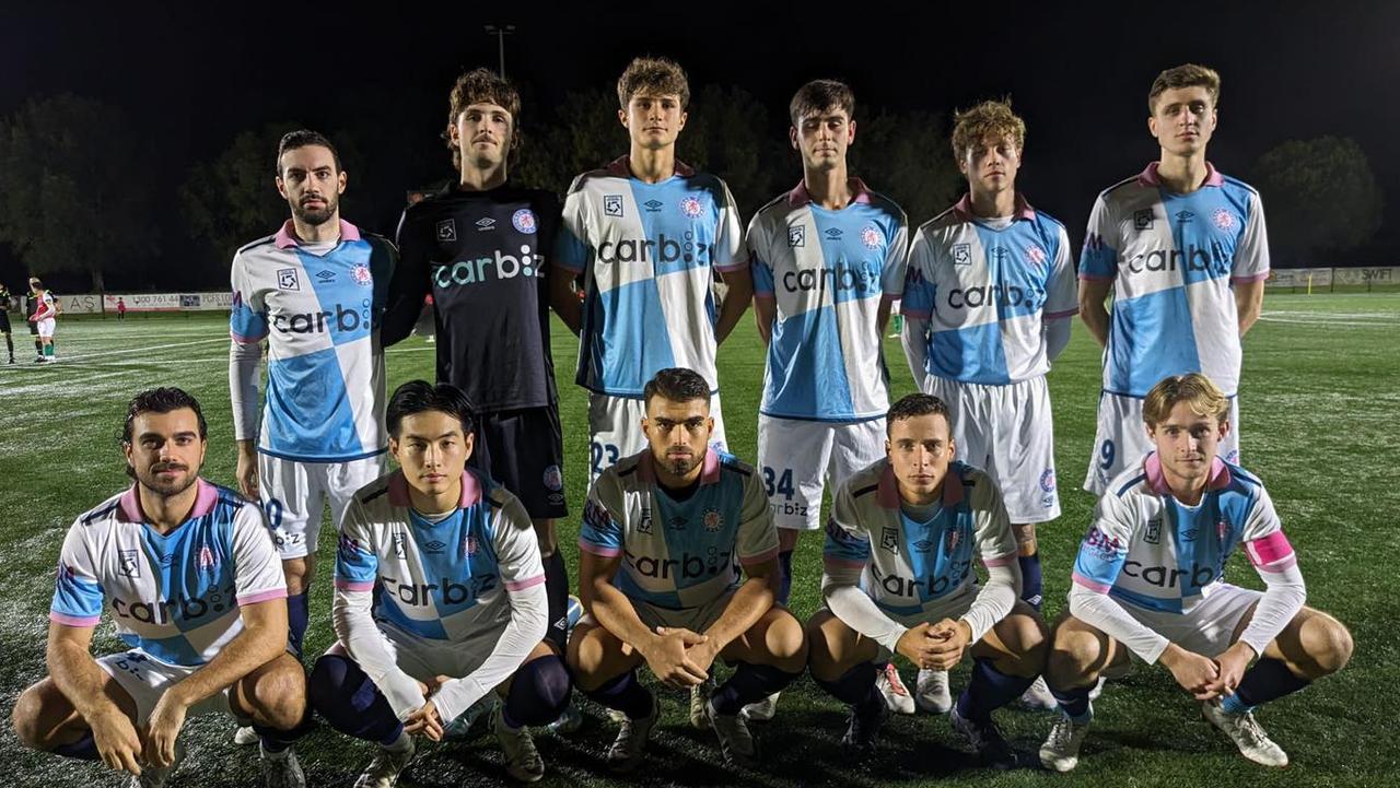 Dunbar Rovers FC ahead of their round four Australia Cup match against St George FC. Picture: Dunbar Rovers FC Facebook.