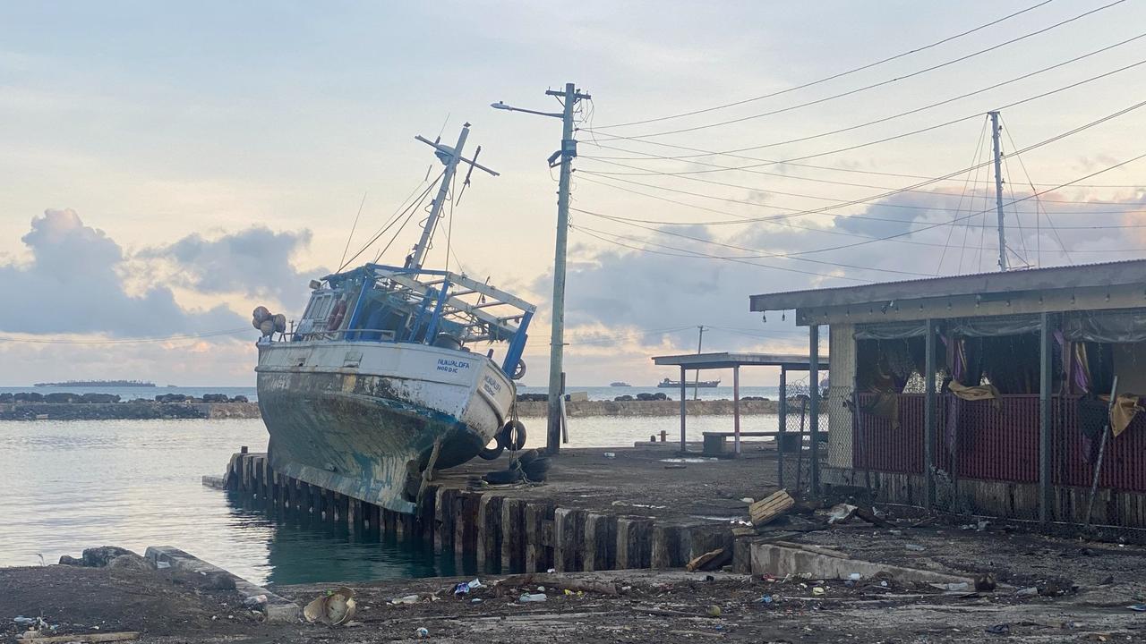 Pictures from on the ground in Tonga in the days following the volcanic eruption and tsunami.