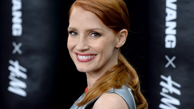 Actress Jessica Chastain attends the Alexander Wang X H&amp;M Launch on October 16, 2014 in New York City. (Photo by Dimitrios Kambouris/Getty Images for H&amp;M)