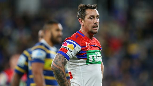 The Knights need more from Mitchell Pearce. Picture: Getty Images