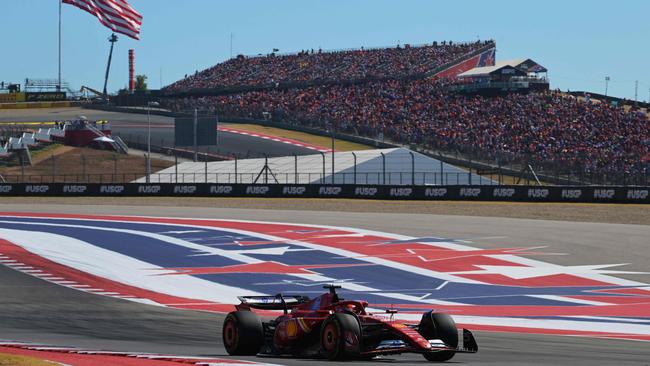 Charles Leclerc of Monaco during the US F1 Grand Prix. Picture: Getty Images