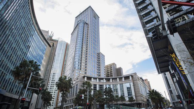 Chifley Tower sports panoramic views. Picture: Hollie Adams