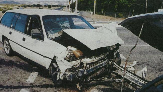 The car driven by Jarrod Damien Payne that killed Abigail Ralph. Source: District Court.