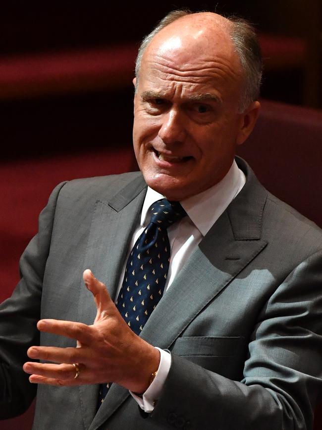 Liberal Senator Eric Abetz. Picture: AAP