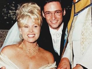 Hugh Jackman and Deborra-Lee Furness on their wedding day. Picture: Instagram