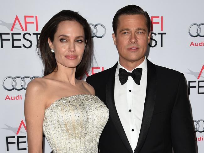 Angelina Jolieand Brad Pitt have finalised their divorce. Picture: Mark Ralston/AFP
