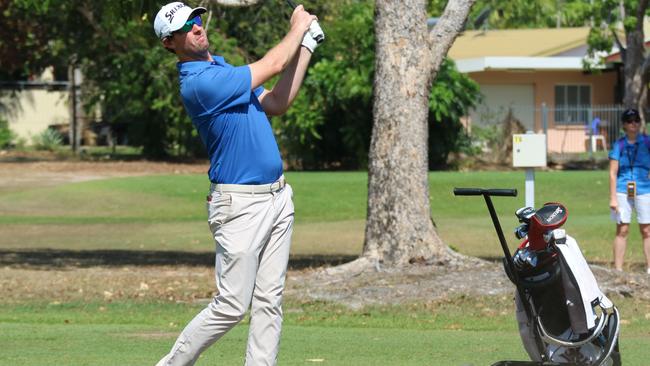 Queenslander Brett Rankin fired a course record equalling 8-under par 63 on the final day to win his first PGA title and first NT PGA crown. Picture: PGA Australia