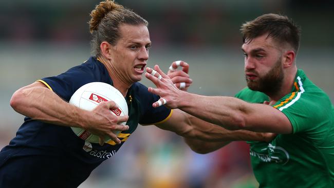 Nathan Fyfe was part of the last International Rules series. Picture: Getty Images