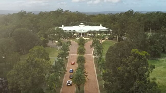 The former Arundel Hills Country Club site was the backdrop for a new Supercheap Auto ad.