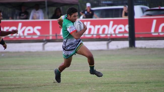 Hezekiah McKenzie in action for Northern United. Photo: Cee Bee's Photos.