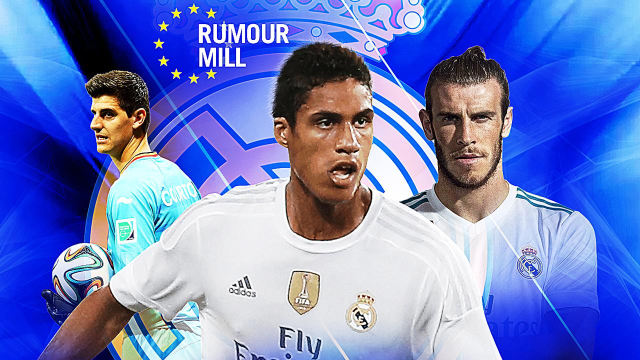 Rumour mill: Real Madrid have reminded potential suitors of Raphael Varane's $797 million release clause