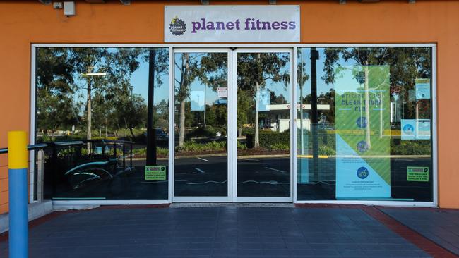 Planet Fitness in Casula has also had a positive COVID case. Picture: Gaye Gerard