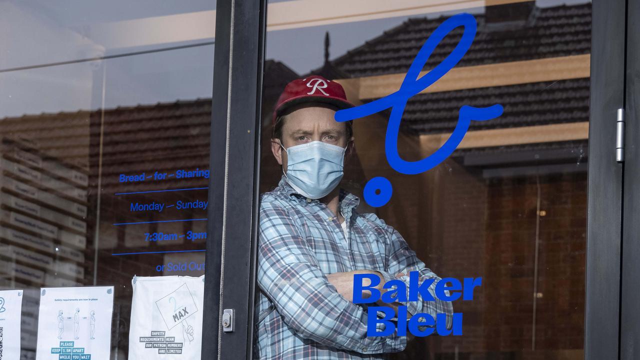 Mike Russell had to shut his two shops after all 50 of his staff were forced into isolation. y Picture: Wayne Taylor