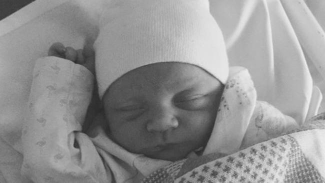 Carrie Bickmore’s baby girl Evie. Picture: Instagram