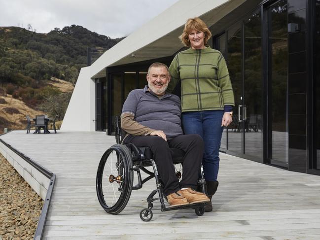 Trevor and Jeanette Robinson. Picture: Foxtel/Sally Griffiths