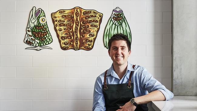 Celebrated Sydney Chef Josh Niland. Picture: Rob Palmer