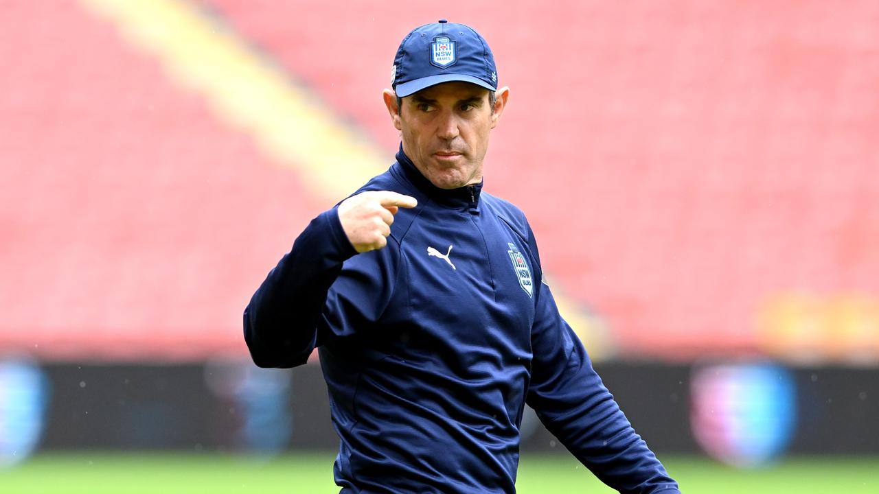 Blues coach Brad Fittler has some big selection calls to make. Picture: Getty Images