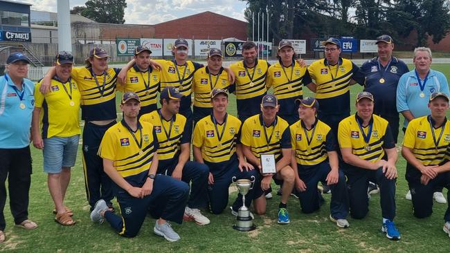 Warrnambool was the Melbourne Country Week cricket division two premiers. Picture: Supplied