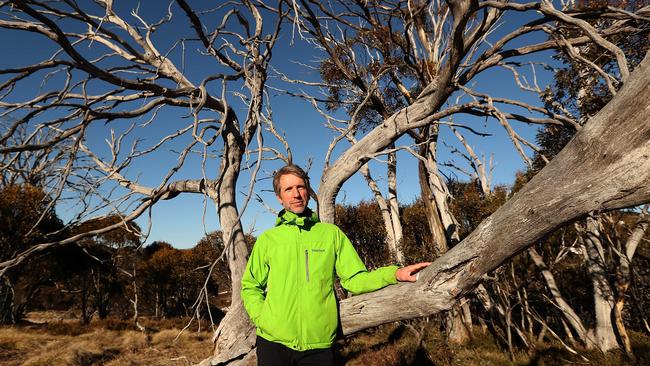 ANU environmental researcher Matthew Brookhouse. Picture: Kym Smith