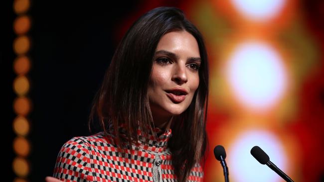 Emily Ratajkowski: “I’ve learnt to separate social media comments and trolls from real life.” (Pic: Ryan Pierse/Getty Images for GQ Australia)