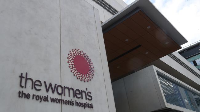 The Royal Womens Hospital will be one of eight hubs established in the next year. Picture: David Crosling