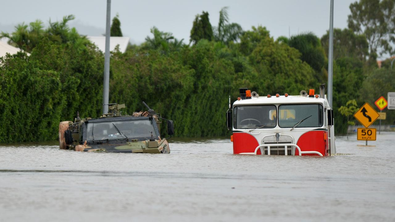 2019: Townsville floodwater in Idalia. Picture: Alix Sweeney