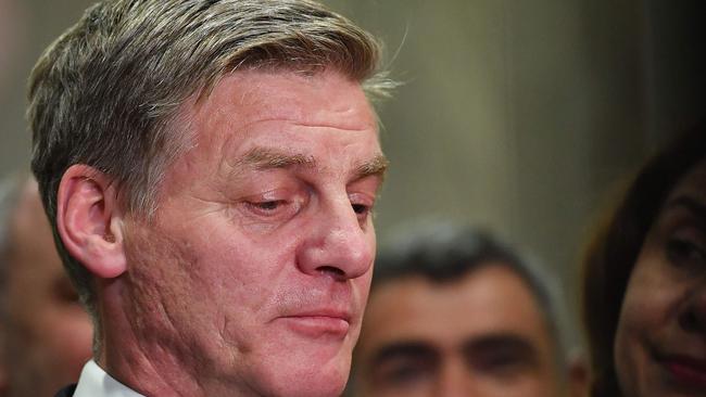 Bill English will stand down in two weeks time. Picture: AFP