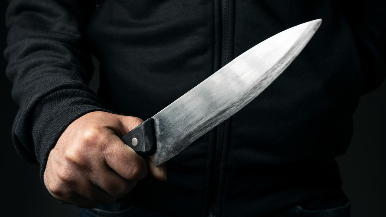 Following the stabbing, the man ended up in a three-hour standoff with police until he agreed to surrender the knife.