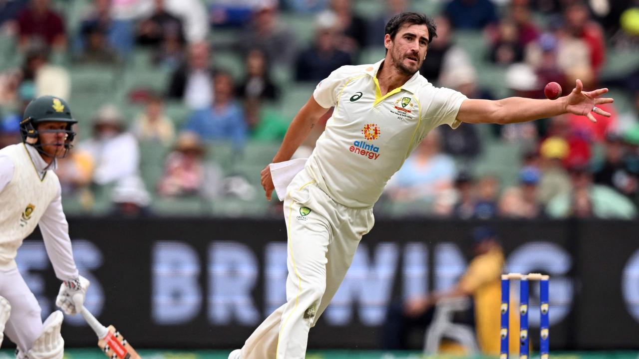 Starc is expected to return to the side for the second Test. (Photo by William WEST / AFP) /