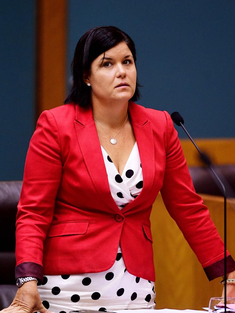 Leader of Government Business Natasha Fyles said the government was still open to holding robust debates. Picture: Justin Kennedy