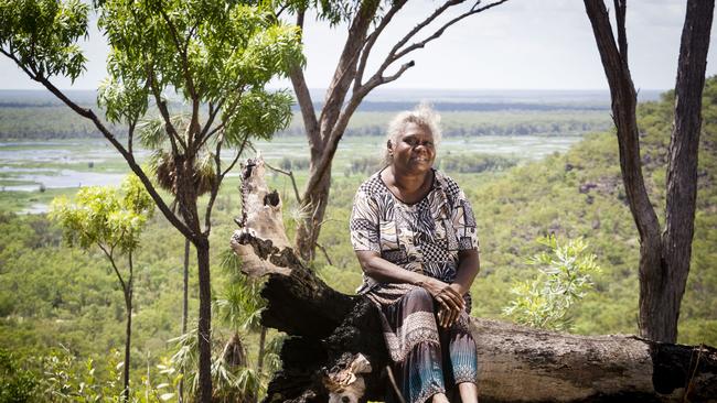 Senior Mirarr traditional owner and Kakadu resident Yvonne Margarula, pictured in Kakadu National Park, NT