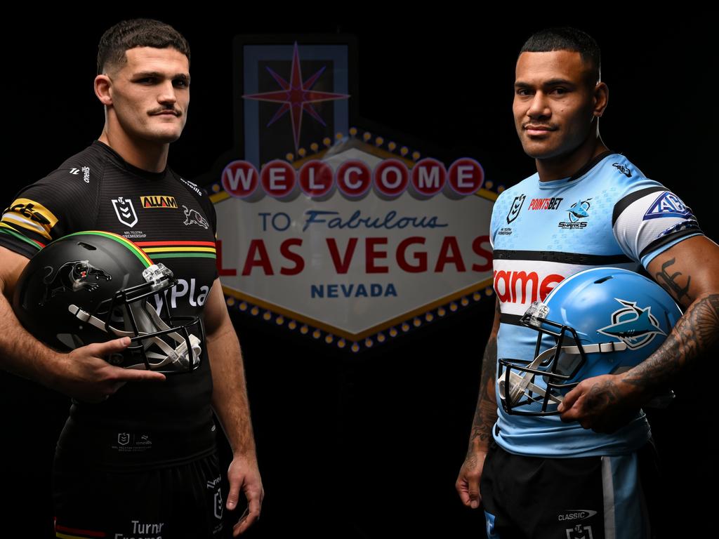 The Sharks will take on the Panthers in Las Vegas. Picture: NRL Photos