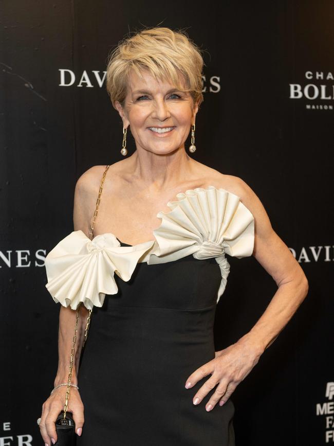 Julie Bishop. Picture: Tony Gough