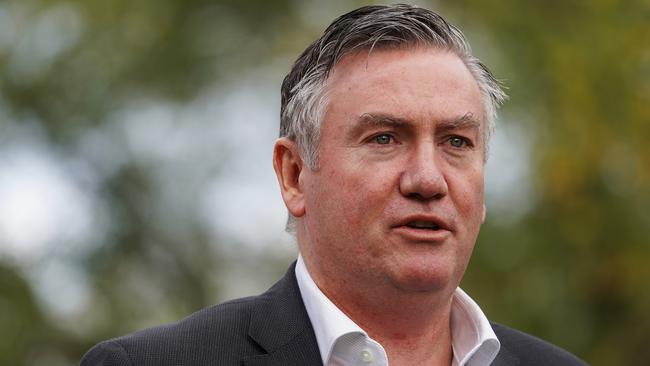 Eddie McGuire has a plan to keep players safe in Queensland. Picture: AAP Images