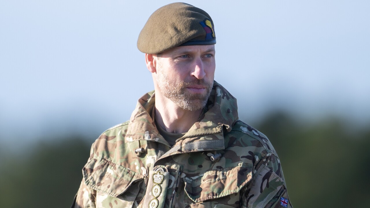 Prince William joins Welsh Guard for live fire training exercise