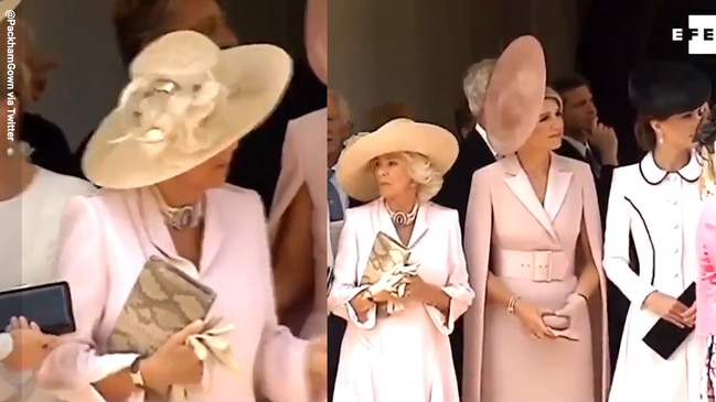 Camilla tells Kate to turn around at Order of the Garter