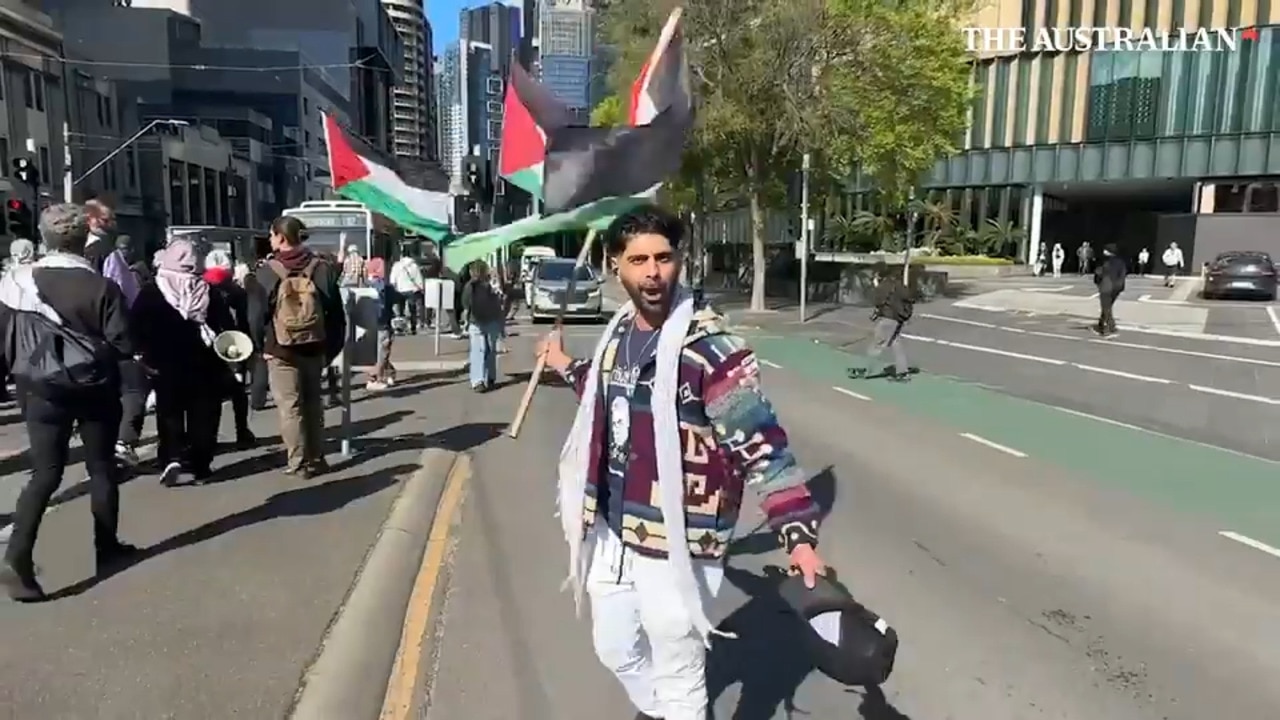 Watch: Pro Hamas and Hezbollah chants by protesters in Melbourne