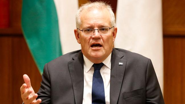 Prime Minister Scott Morrison will seek to reduce the price of beer. Picture: AFP