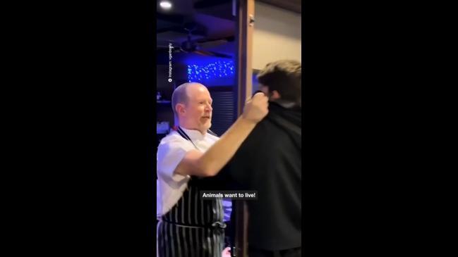 Vegans clash with celebrity chef at Perth restaurant