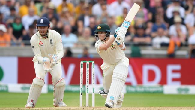 Steve Smith leads the charge. Picture: Getty Images