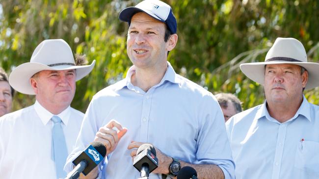 Senator Matt Canavan says he will continue to fight against net zero. Pictures: Brad Hunter