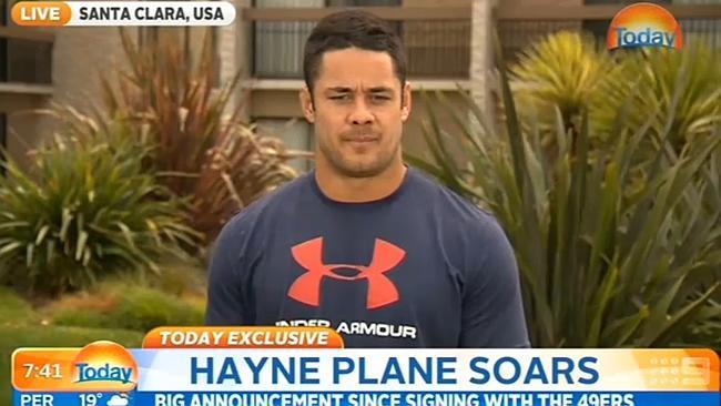 The story behind Hayne’s Under Armour