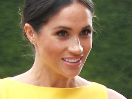 LONDON, ENGLAND - JULY 05: Meghan, Duchess of Sussex attends the Your Commonwealth Youth Challenge reception at Marlborough House on July 05, 2018 in London, England. (Photo by Yui Mok - WPA Pool/Getty Images)