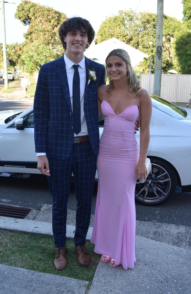 Finn Prass and Sophie Bradford at the Sunshine Coast Grammar School formal on November 17. Picture: Sam Turner