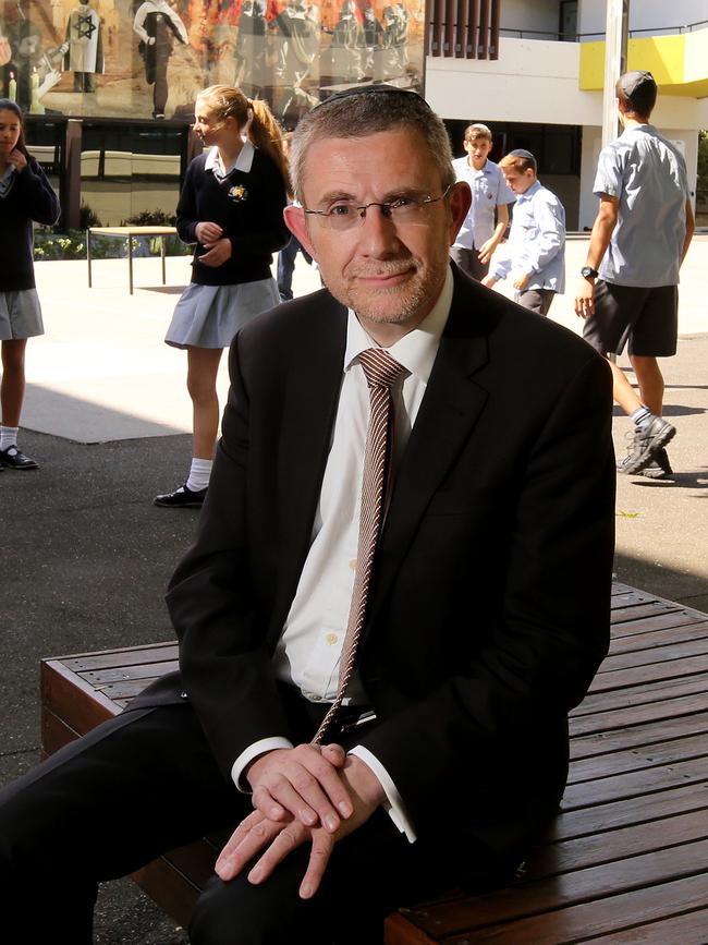 Rabbi James Kennard. Picture: Stuart McEvoy