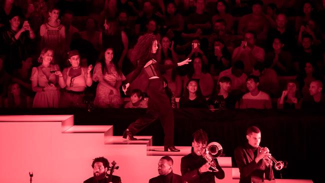 Solange performs at Sydney Opera House again on Friday. Picture: Daniel Boud/Sydney Opera House