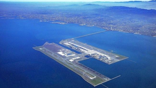 5/11
Kansai International Airport, Japan
What do you do when land is at a premium but you’ve got thousands of free square kilometres just offshore? Simple. You build a floating airport a short bus ride offshore. It was opened in 1994 and handles 28 million passengers a year.