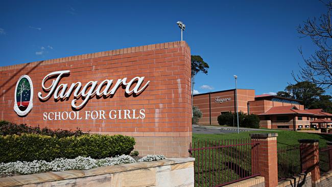 Tangarra school for girls in Cherrybrook, Sydney. Picture: Adam Yip