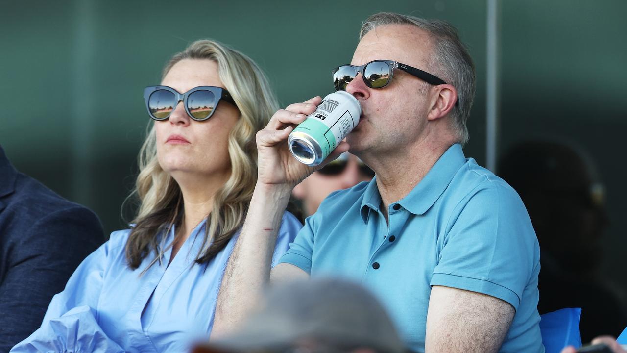 Albo’s got a bit of the Bob Hawke’s about him. Photo by Matt King/Getty Images