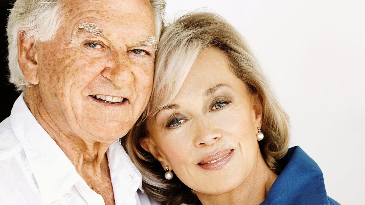 Hawke and his wife Blanche d'Alpuget in 2008. Picture: AAP